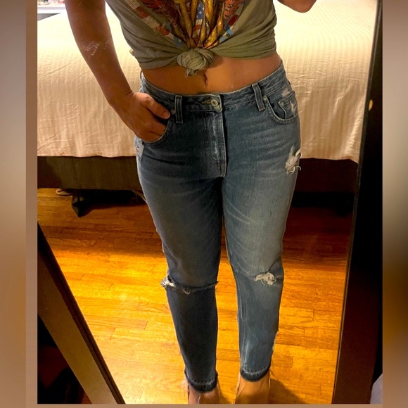 Tularosa Bella slim Boyfriend jeans Size 26 - Picture 10 of 10